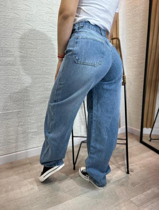 Baggy regulable azul