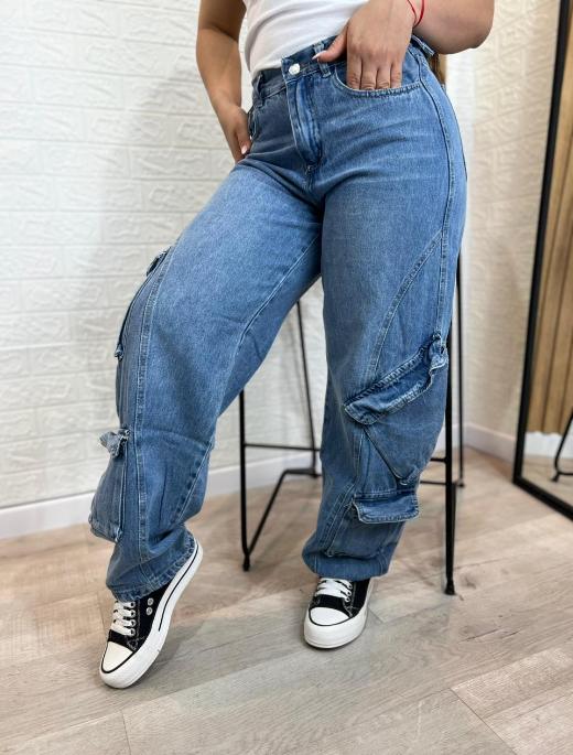 Baggy multicargo azul