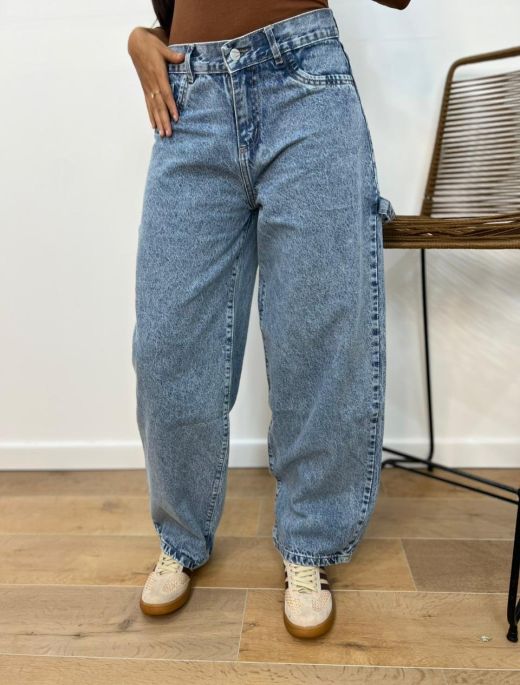 Baggy carpintero celeste