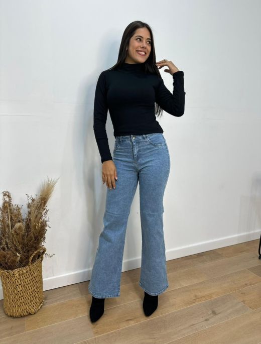 Wide leg elastizado 