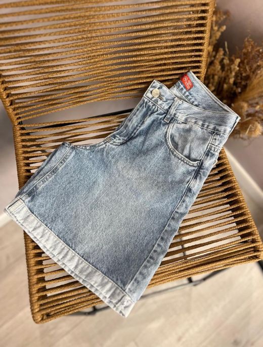 Bermuda denim nevado