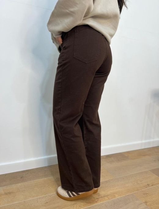 Wide leg Chocolate