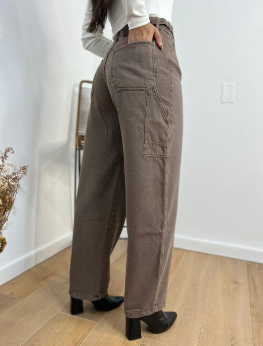 Baggy carpintero marron 
