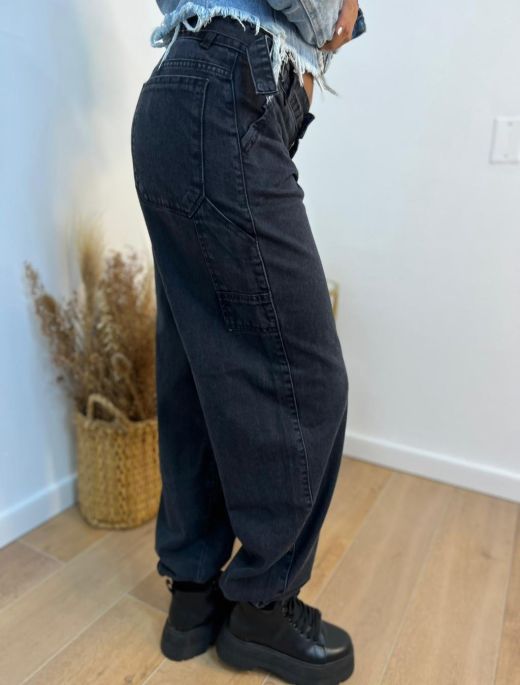 Baggy regulable gris