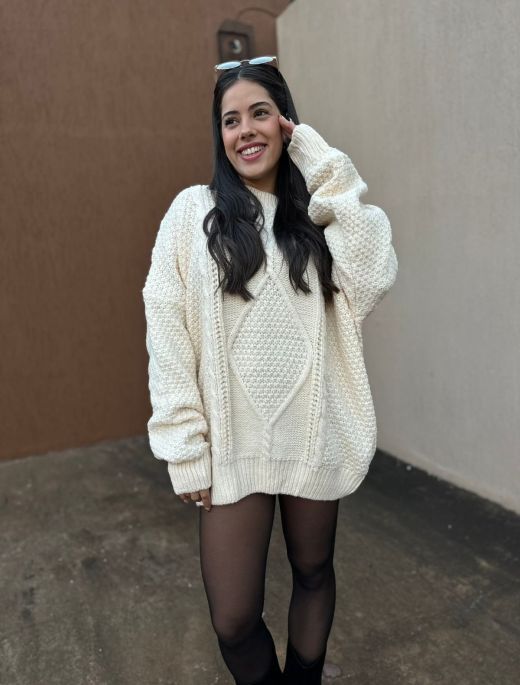 Sweater importado over