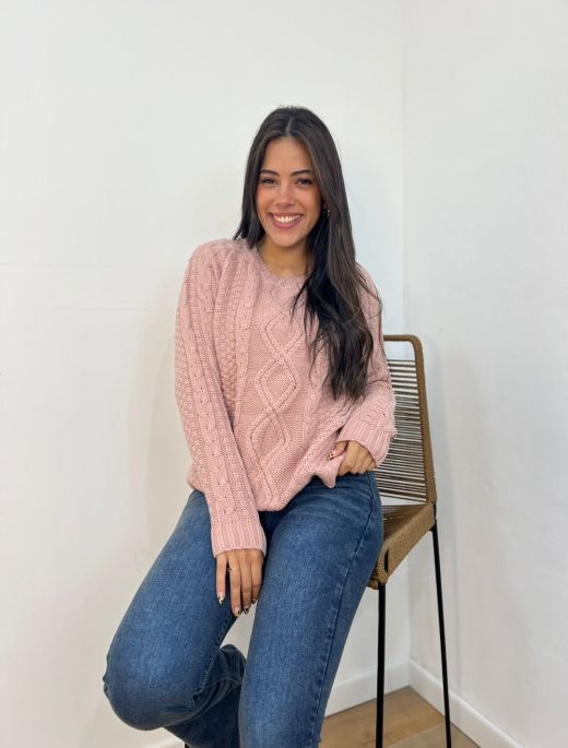 Sweater importado Trenza