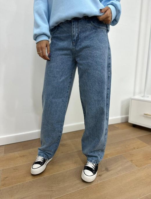 Baggy celeste 