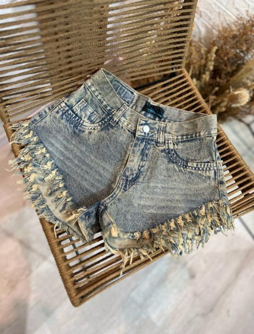 Short fleco playero oxido