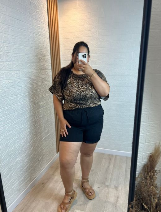 Remera Morley Print Amplia