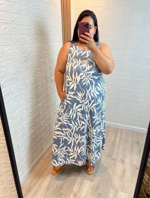 Vestido Morley Muscu Hojas