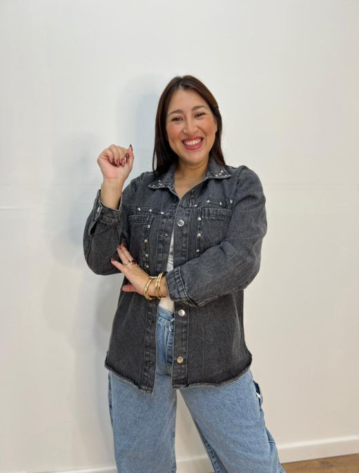 Camisaco jean tacha