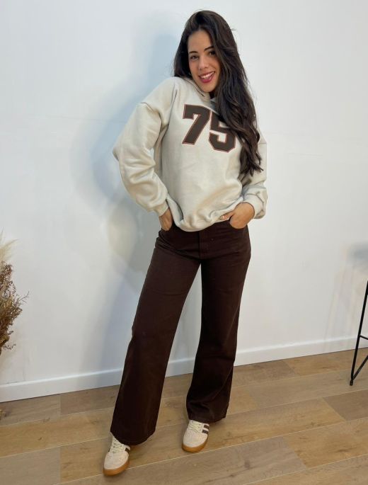 Wide leg Chocolate