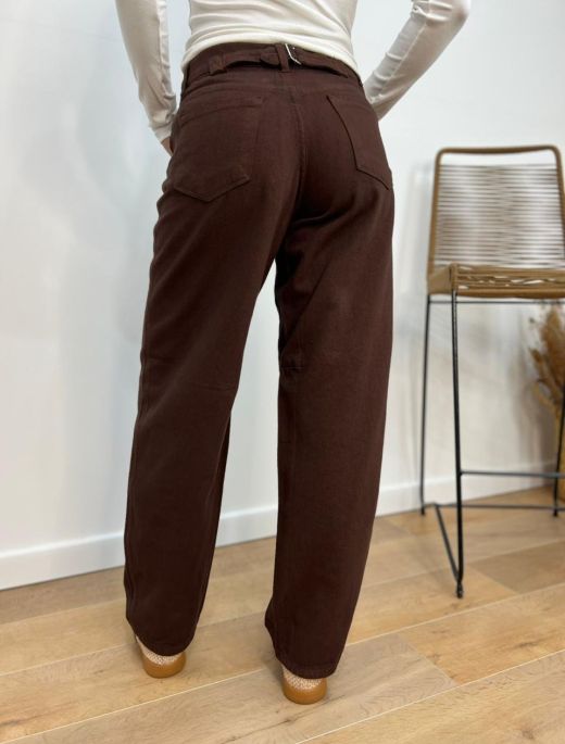 Baggy regulable chocolate