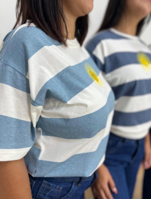 Remera argentina sol de mayo