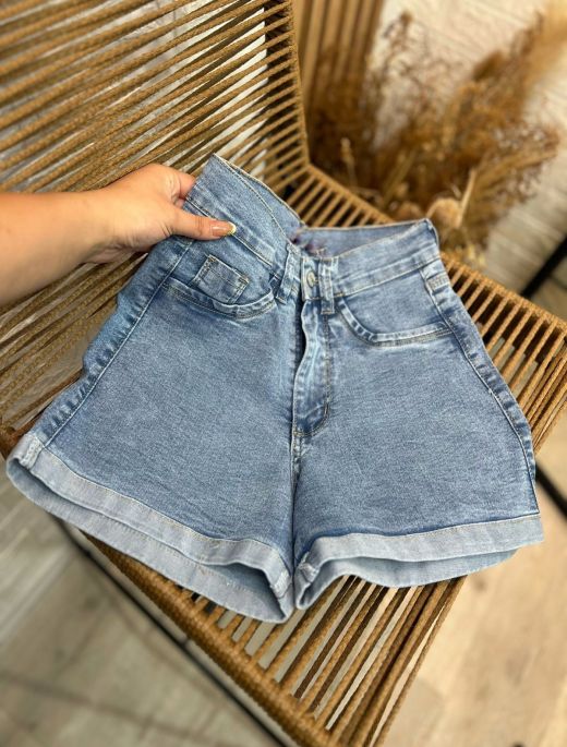 Short Elastizado Nevado Claro